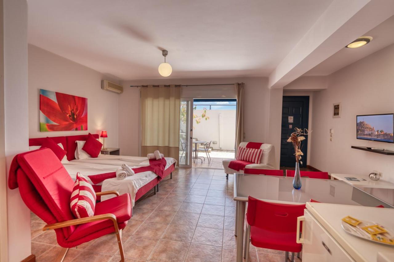 Glyfa Corfu Apartments Barbati Ngoại thất bức ảnh